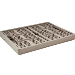 Casier pliant gris 32 L x2 Rangement
