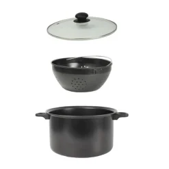 Gifi Petit Électroménager^Casserole / passoire 2 en 1