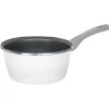 Gifi Cuisson^Casserole acier émaillé noir et blanc Ø 20 cm