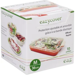 Gifi Conservation Alimentaire^Charlotte élastique transparente Taille M x10