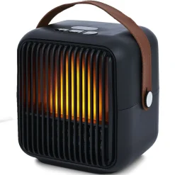 Chauffage effet flamme 500W^Gifi Outlet
