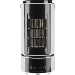 Chauffage rafraîchisseur d'air 2 en 1 800W noir^Gifi Discount