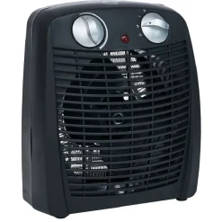 Chauffage soufflant noir 2000W^Gifi New