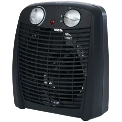 Chauffage soufflant noir 2000W^Gifi New