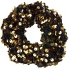 Chouchou à sequins noir et doré^Gifi Outlet