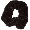 Chouchou en velours uni noir^Gifi Outlet