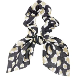 Chouchou façon noeud foulard imprimé léopard^Gifi Hot