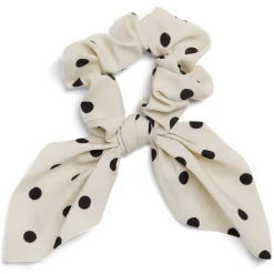 Chouchou foulard beige à pois noirs^Gifi Hot