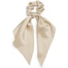Chouchou foulard beige satiné^Gifi