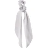 Chouchou foulard long argenté^Gifi
