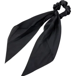 Chouchou foulard long noir Ø8xL37cm^Gifi Sale