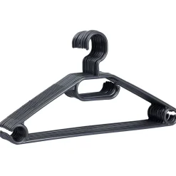 Best Cintre en plastique noir x8 Rangement