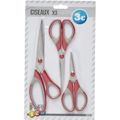 Gifi Préparation Culinaire^Ciseau pour cuisine x3