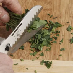 Gifi Préparation Culinaire^Ciseau santoku multifonctions avec étui de protection