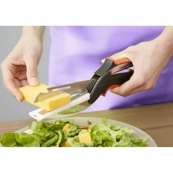 Gifi Préparation Culinaire^Ciseaux malins 2 en 1