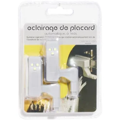 Éclairage de placard automatique à LED x2^Gifi Outlet