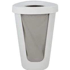 Hot Coffre à linge 50 L blanc et gris Entretien Du Linge