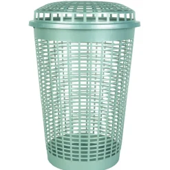 Hot Coffre à linge gris argenté 60 L Entretien Du Linge