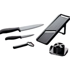 Gifi Préparation Culinaire^COFFRET COUTEAU CERAMIQUE