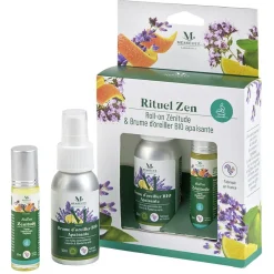 Coffret Mességué roll-on zénitude et brume d'oreiller Bio apaisante^Gifi Online