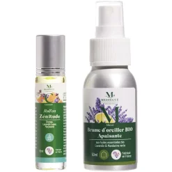Coffret Mességué roll-on zénitude et brume d'oreiller Bio apaisante^Gifi Online