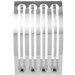 Gifi Rangement De Cuisine^Colonne porte capsule à café gris
