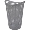 Online Corbeille à linge cylindrique effet tressé 60 L Entretien Du Linge