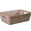 Best Corbeille de rangement 3 L taupe Classy Storebox Rangement
