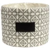 Best Corbeille ronde grise Rangement