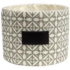 Best Corbeille ronde grise Rangement