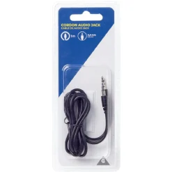 Cordon audio jack 3,5mm 1m^Gifi Discount