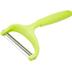 Gifi Préparation Culinaire^Coupe fromage en inox et plastique vert