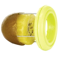 Gifi Préparation Culinaire^Coupe kiwi inox plastique