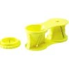 Gifi Préparation Culinaire^Coupe légume spiralizer en inox et plastique vert