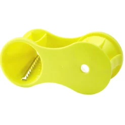 Gifi Préparation Culinaire^Coupe légume spiralizer en inox et plastique vert