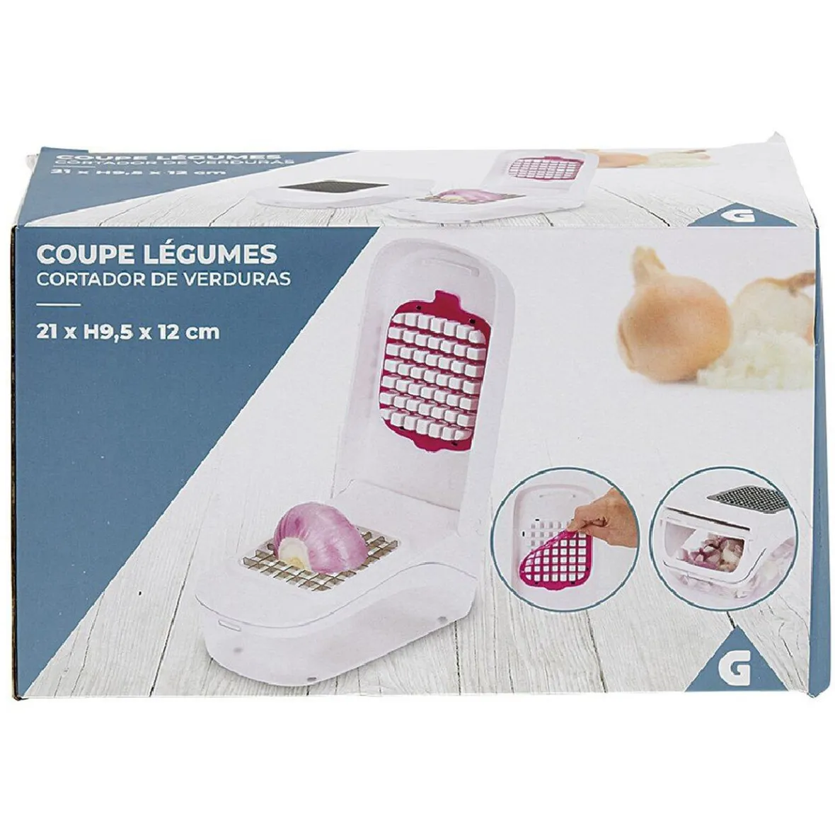 Gifi Préparation Culinaire^Coupe légumes manuel forme cubes