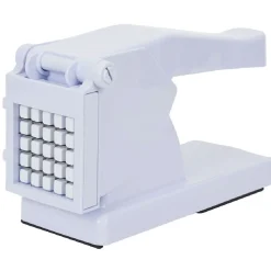 Gifi Préparation Culinaire^Coupe-frites manuel inox abs blanc