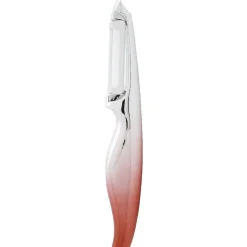 Gifi Préparation Culinaire^Couteau céramique manche coloré x 3 et éplucheur