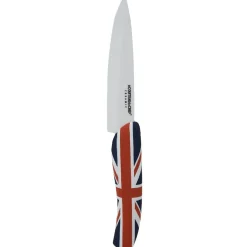 Gifi Préparation Culinaire^Couteau céramique manche London x 3 et éplucheur