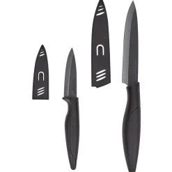Gifi Préparation Culinaire^Couteau d'office et cuisine lame céramique x2