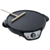 Gifi Petit Électroménager^Crêpière en aluminium noir