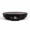 Gifi Petit Électroménager^Crêpière Livoo métal noir 1 000W