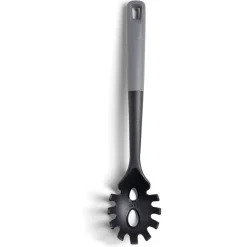 Gifi Préparation Culinaire^Cuillère à spaghetti en plastique noir et gris L.34,5cm