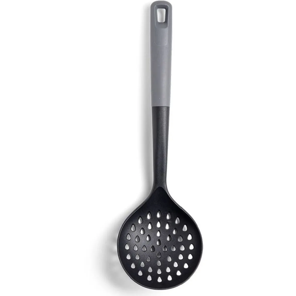 Gifi Préparation Culinaire^Écumoire en plastique noir et gris L.35,5cm