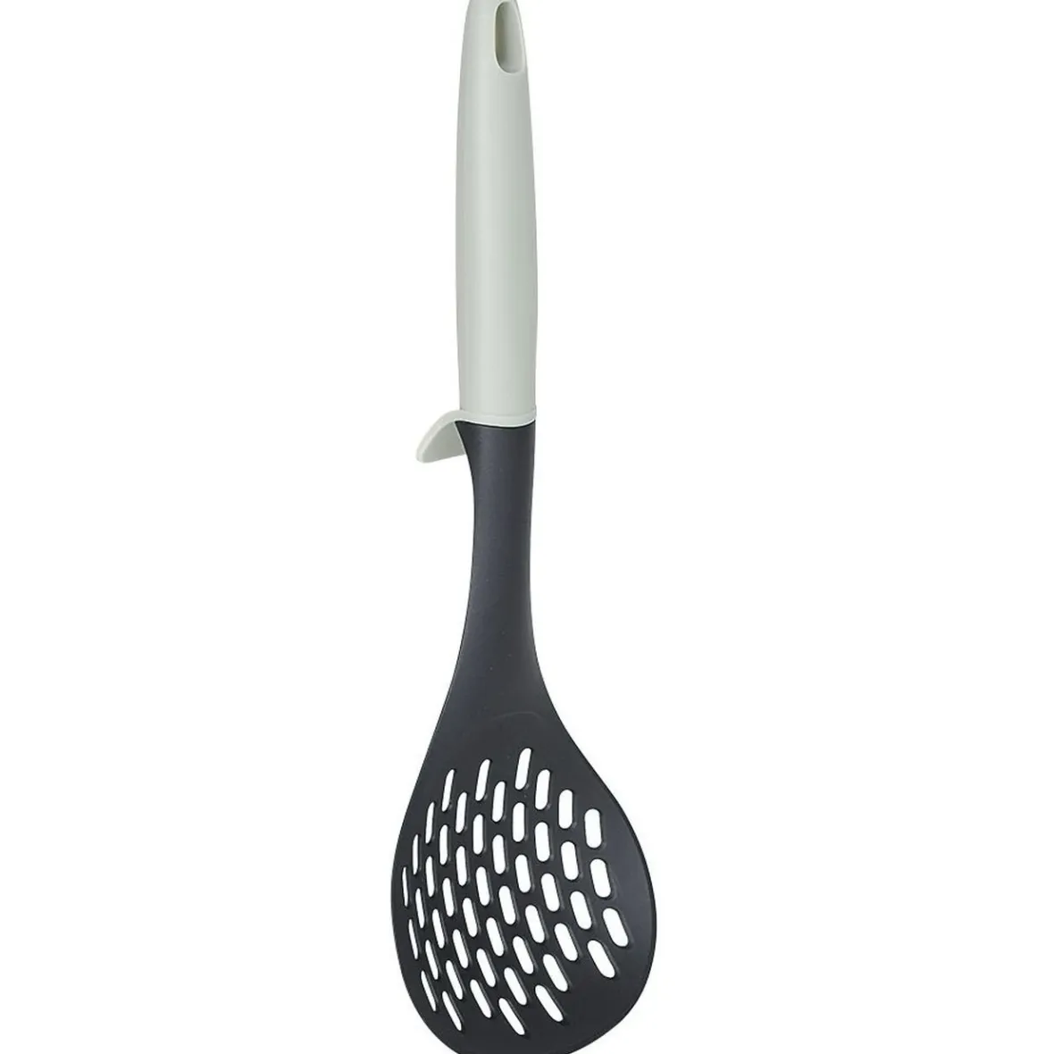 Gifi Préparation Culinaire^Écumoire plastique avec accroche noir et gris