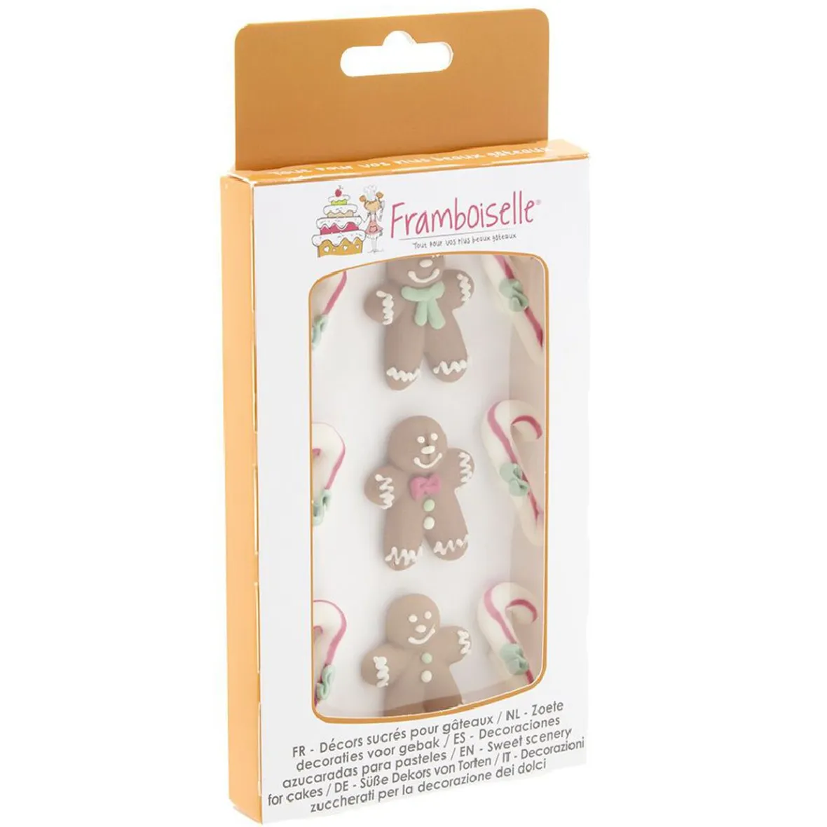 Gifi Préparation Culinaire^Décor sucré pour gâteau de Noël x9