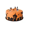 Gifi Préparation Culinaire^Décoration gâteau Halloween sorcière citrouille fantôme x5