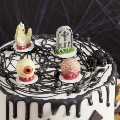 Gifi Préparation Culinaire^Décoration gâteau Halloween x5 en résine