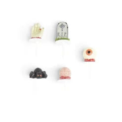 Gifi Préparation Culinaire^Décoration gâteau Halloween x5 en résine