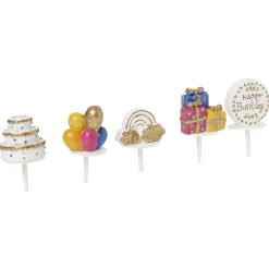 Gifi Préparation Culinaire^Décoration pour gâteau d'anniversaire x5